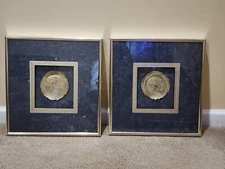 HARRIS G. STRONG 3D framed Fine Art I & II COINS 