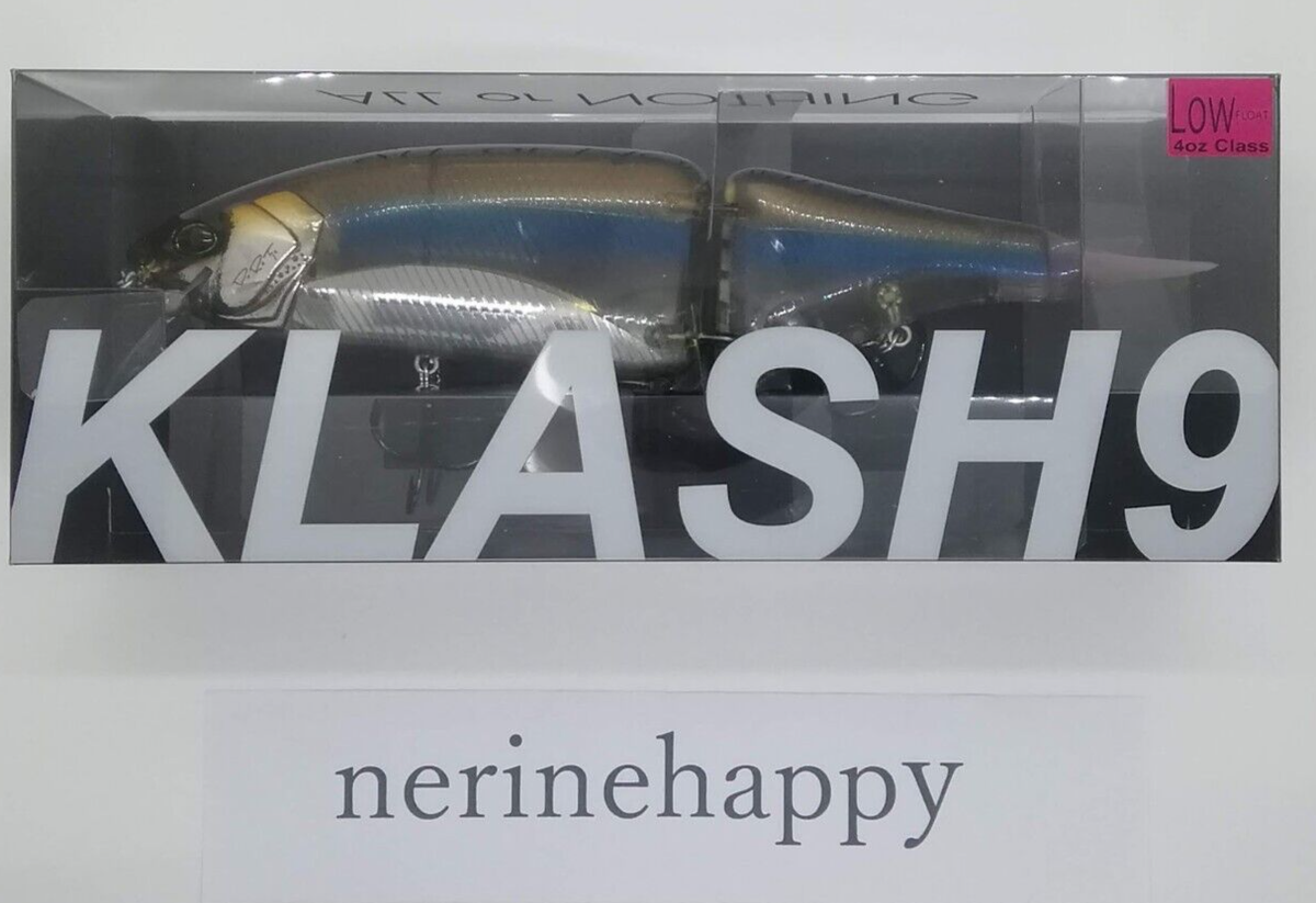 DRT KLASH9 Ghost NAT Shad Color Low Floating Fishing Lure NEW | eBay