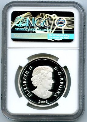 2022 カナダ プラチナジュビリー $1 銀貨 NGC PF70UC FR 2022 $1 CANADA SILVER DOLLAR PROOF NGC PF70 QE II PLATINUM JUBILEE