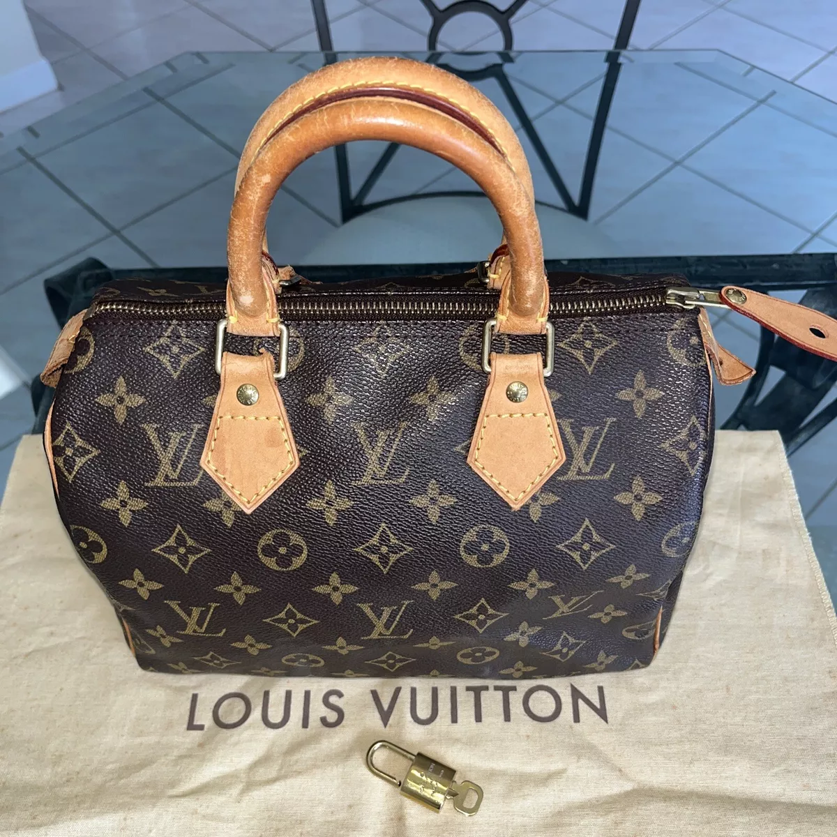 Louis Vuitton Speedy 25 Monogram Bag