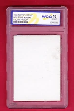 1988 TOPPS BLANK FRONT #495 EDDIE MURRAY BALTIMORE ORIOLES  WCG 10 GEM MINT
