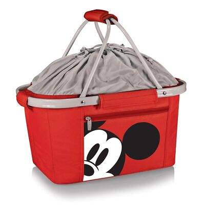 PICNIC TIME Metro Shopping Basket, Insulated Picnic Basket, Collapsible Marke...