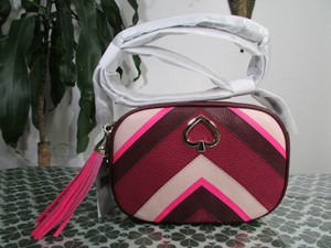 chevron camera bag