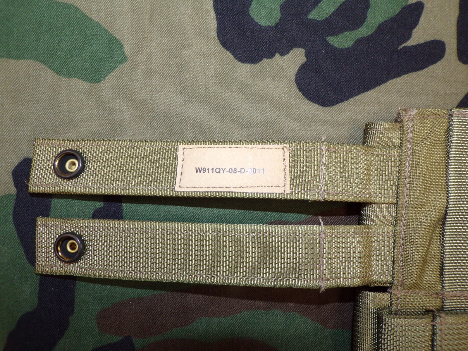 USGI SFLCS Eagle Industries Khaki Double Magazine Pouch Molle 2008 SOF