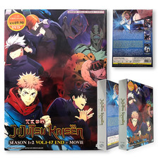 Jujutsu Kaisen Season 1-2  Movie Complete Anime DVD English Dub