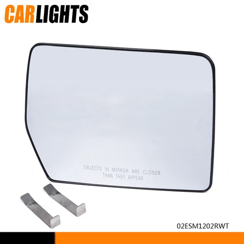 Pickup Truck Power Mirror Glass Right Fit For 04-10 Ford F150 06-08 Mark LT