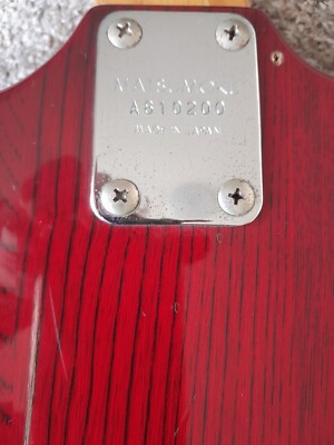 Aria Pro II CS-350 Cardinal 1981 See Thru Red Made in Japan
