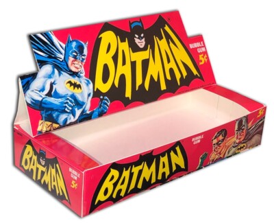 BATMAN GUM CARD Topps BOX (BOX ONLY!)