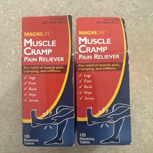2 Stück MagniLife Muskelkrämpfe Schmerzmittel 250 Tabletten homöopathisch