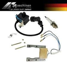 CDI Ignition Coil Magneto Stator Kit for 49cc-80cc Engine Motorized Bike Scooter