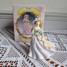 The Leonardo Collection Vintage Lady Figurine “Penny” 5 Inches. 1997. Boxed VGC