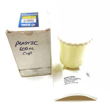 Matco PLCUP6 0.6L Plastic Gravity Feed Cup