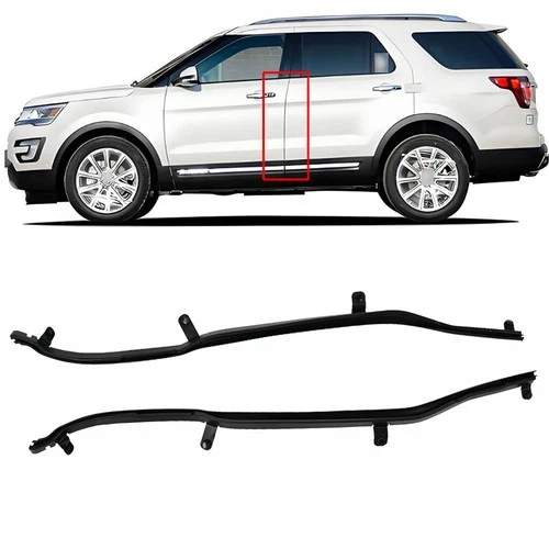 2x Rear Door Front Weatherstrip Seal LH & RH Side For Ford Explorer 2011-2019 US