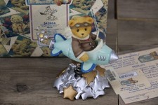 Cherished Teddies Milton 542644 Wishing Future Bright Stars 1999 Rocket Box COA