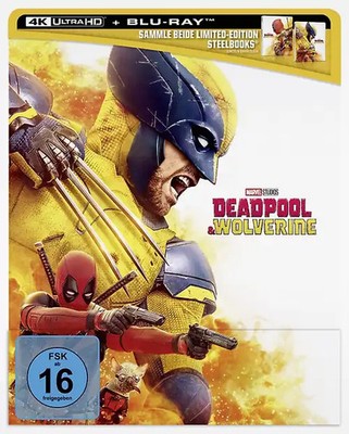 Deadpool & Wolverine UHD BD (Lim. Steelbook ''Wolve