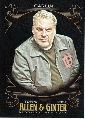 JEFF GARLIN 2021 Allen & Ginter X black # 272 actor comedian