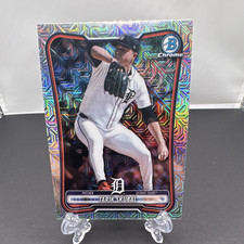 Topps 2026 Bowman Chrome Mojo Tarik Skubal #76 Detroit Tigers Parallel