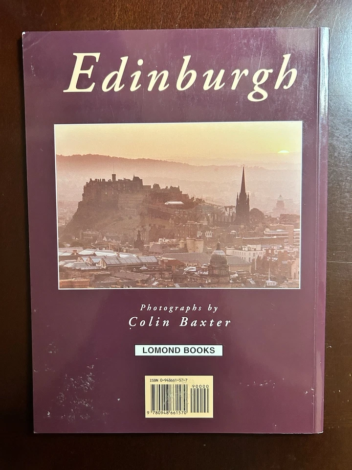 Edinburgh ~ Photographs by Coghill Baxter - Text by Hamish Coghill - Lomond Book - Image 2 of 4