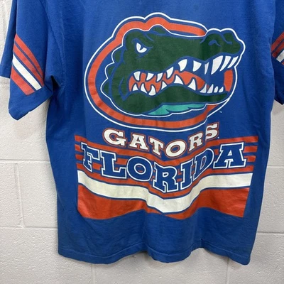 Vintage 90s Florida Gators T-Shirt All Over Print Made In USA Men’s Size XXL AOP - Image 1 of 4