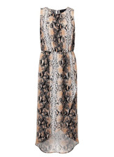 Decjuba BNWT Zahara Wrap Dress Python Midi Size 8 RRP $139.95