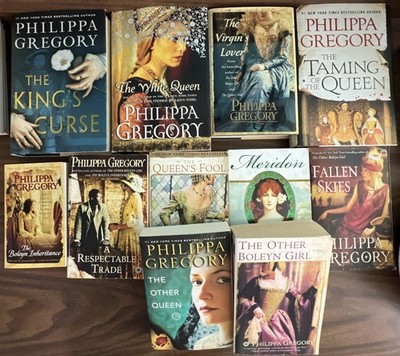 Philippa Gregory Queens Lot of 11 Books Historical Romance Tudor Royalty