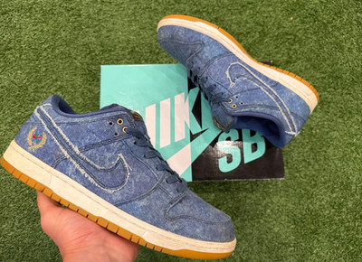 Nike SB Dunk Low TRD QS East West Rivals Pack Denim Size 11 Original Box 883232
