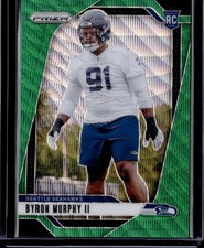 2024 Panini Prizm #317 Byron Murphy II Green Wave
