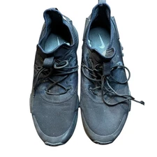Nike Air Huarache Drift Shoes Mens Size 11.5 Triple Black Sneakers AH7334-003