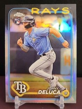 2024 Topps Chrome Jonny DeLuca Refractor #163 RC