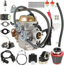 GY6 150cc Carburetor Kit Fit For 125cc Kazuma Taotao Roketa SunL Baja Moped ATV