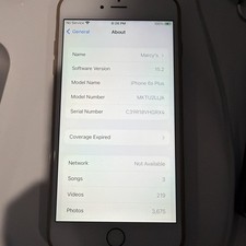 Apple iPhone 6s Plus - 64 GB - Gold (AT&T Locked)