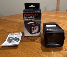 View Master Pana-Vue 2 Lighted 2x2 Slide Viewer 35MM 126 Cartridge Super Slides