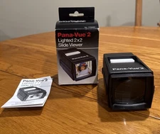 View Master Pana-Vue 2 Lighted 2x2 Slide Viewer 35MM 126 Cartridge Super Slides