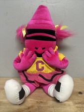 Crayola Kids Plush Crayon Pink Cheerleader 1991 Stuffed Toy 16