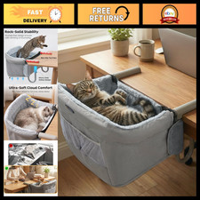 Extra-Sturdy Cat Desk Bed for Large Cats up to 50lbs - Cozy & Durable Pet Furnit