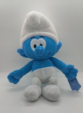The Smurfs Plush With Tags 12" Nanco Peyo Stuffed Cartoon Character 2010