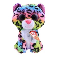 OFFICIAL TY BEANIE BOOS DOTTY  LEOPARD REG 6"/15CM SOFT TOY 37189