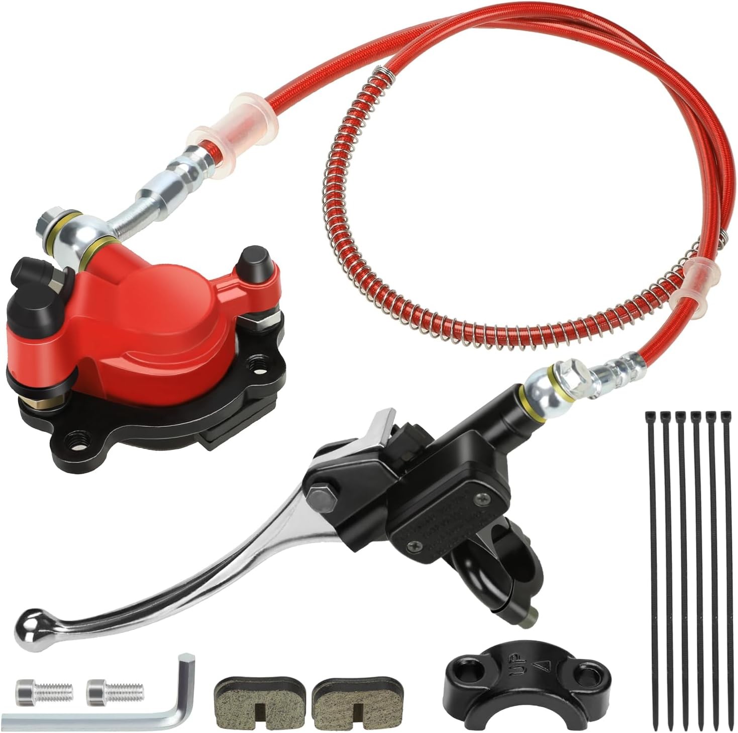 Hydraulic Disc Brake Master Caliper Kit For DB30 Predator 79cc 97cc Mini Bike