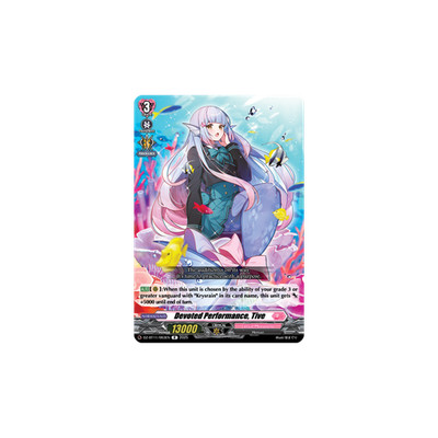 Vanguard TCG Karte DZ-BT11/063EN R Devoted Performance, Tive Symphony of Might &
