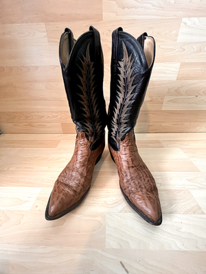 #ad #ad Vintage RARE tiger shark tony lama cowboy boots $500.00