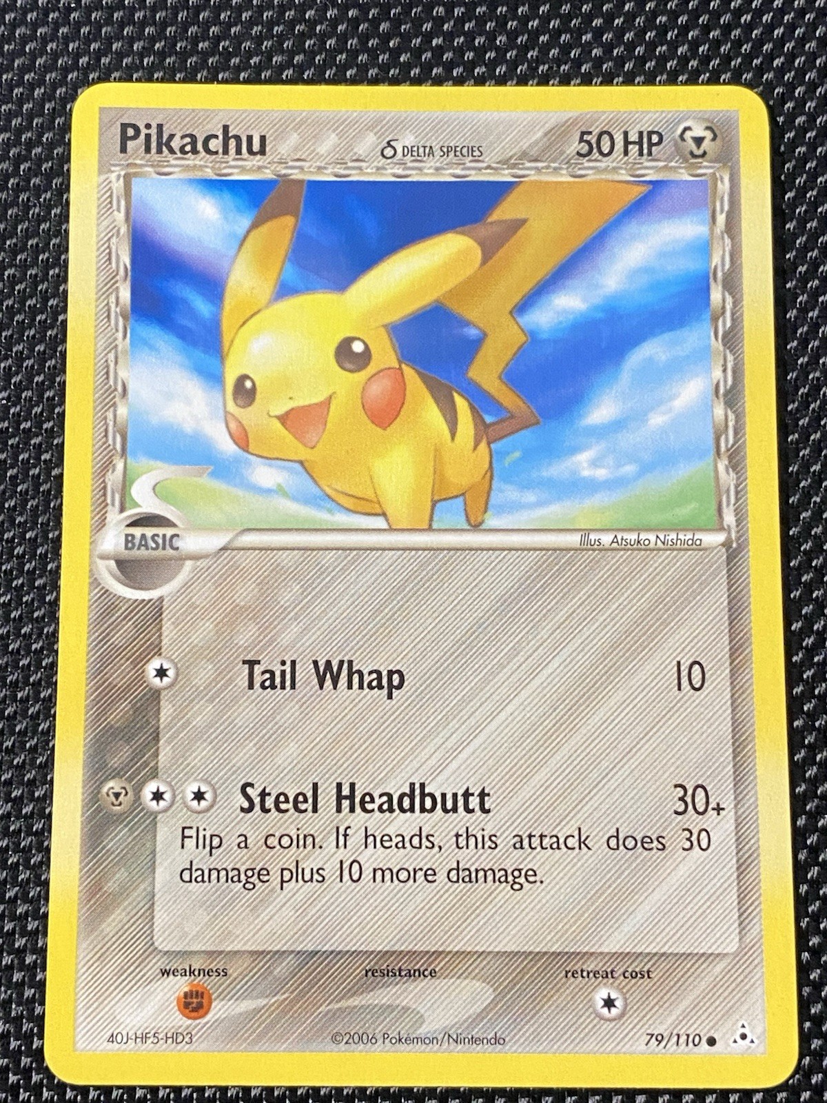 Pikachu #79/110 – EX Holon Phantoms Delta Species – NM