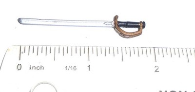 GI Joe Accessory Pursuit 2011 Cobra Commander V45       Cutlass Sword