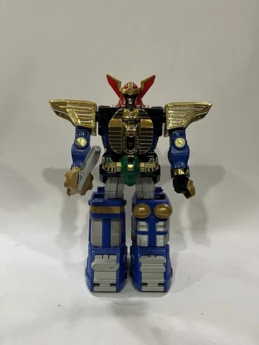 100% Complete Power Rangers Deluxe Zeo Megazord! DX Ohranger Robo! Vintage!