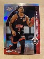 2023-24 Topps Chrome NBL Basketball Refractor #34 Justin Robinson