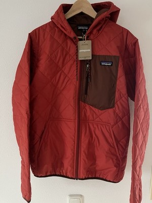 Patagonia Daunenjacke Herren Diamond Quilted Bomber Hoody Gr. M