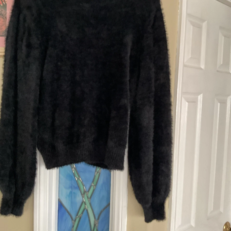 Suéter/Chaqueta Mujer Lucy Paris Color Negro Talla L Foto 4 de 4