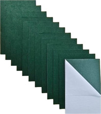 Self Adhesive Felt Sheets, 11 Pieces Stiff Sticky Felt, 8"X12" Fabric Square wit