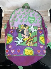 Vintage Minnie Mouse Bag BackpackVinyl 90s Minnie N Me