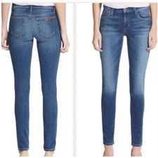 Joe's Jeans Averil Skinny Ankle Blue Denim Womens Size 27