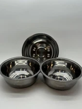 Set of 3 Stainless Steel Mixing Bowls, Durable & Rust-Resistant 740ml